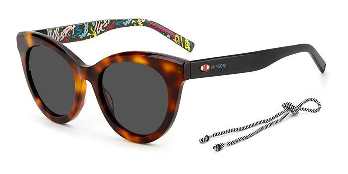 Image of Missoni MMI 0090/S 05L/IR Óculos de Sol Tortoiseshell Feminino PRT