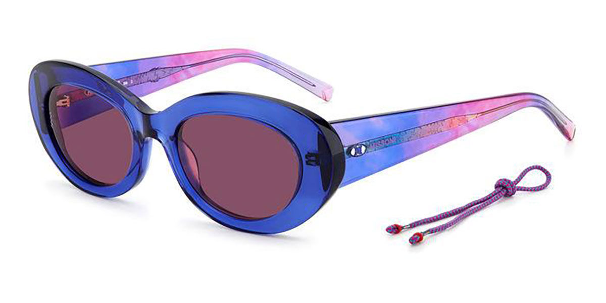 Image of Missoni MMI 0095/S S6F/U1 Gafas de Sol para Mujer Azules ESP