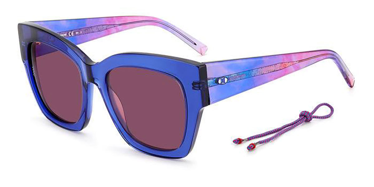 Image of Missoni MMI 0096/S S6F/U1 Gafas de Sol para Mujer Azules ESP