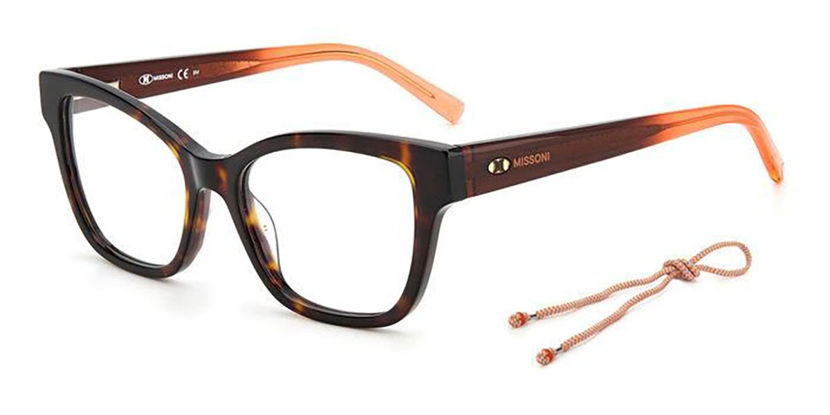 Image of Missoni MMI 0098 086 Óculos de Grau Tortoiseshell Feminino PRT