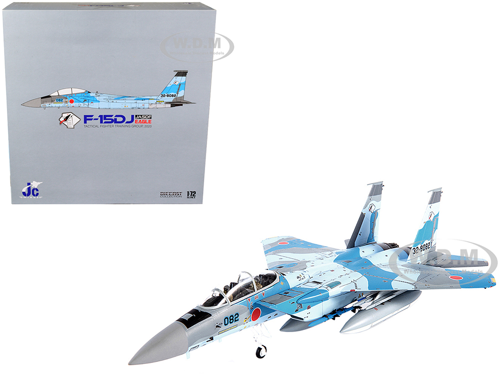 Image of Mitsubishi F-15DJ Eagle Fighter Plane "JASDF (Japan Air Self-Defense Force) Tactical Fighter Training Group" (2020) 1/72 Diecast Model by JC Wings