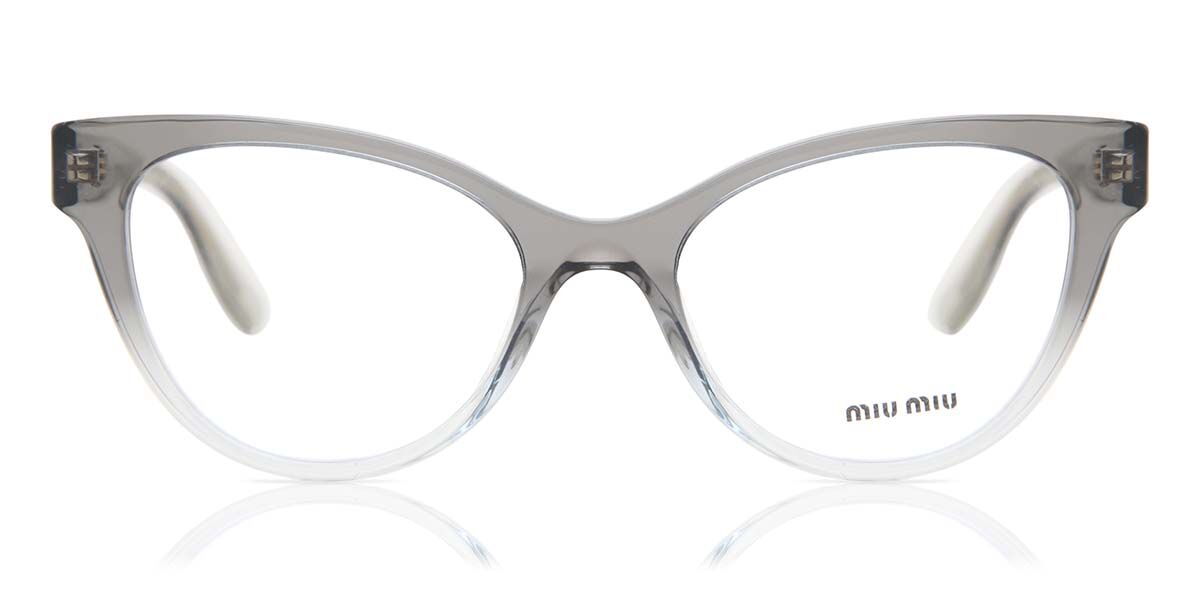 Image of Miu Miu MU01TV 05I1O1 Óculos de Grau Cinzas Feminino BRLPT