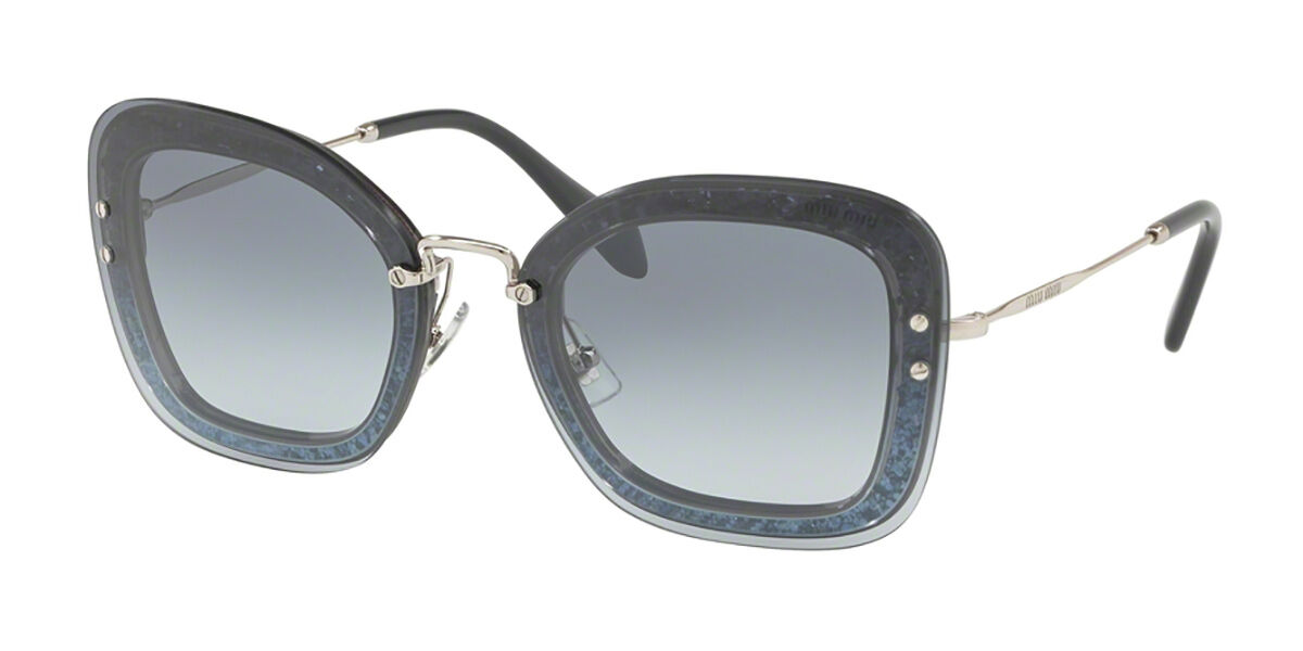 Image of Miu Miu MU02TS 102156 Óculos de Sol Pretos Feminino PRT