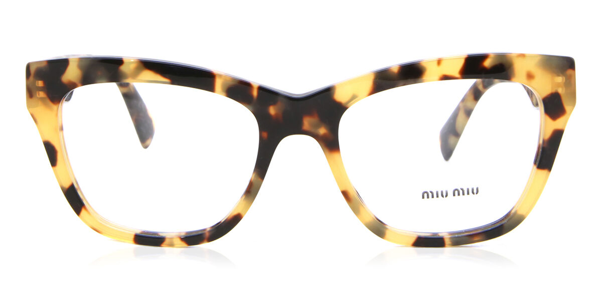 Image of Miu Miu MU03UV 7S01O1 Óculos de Grau Tortoiseshell Feminino PRT