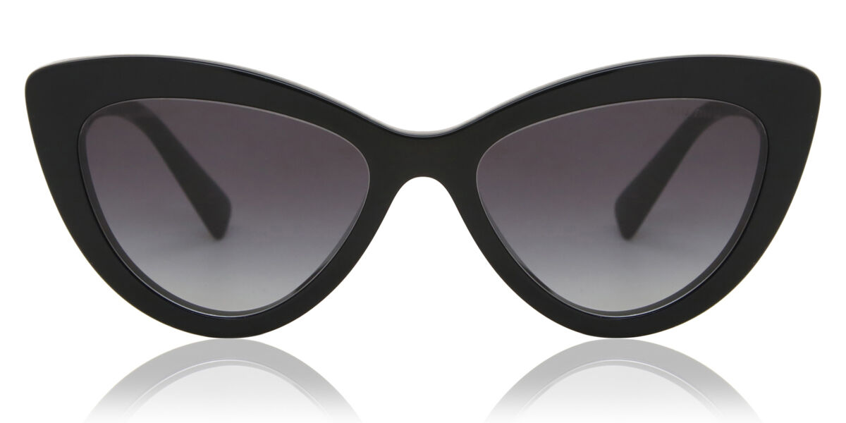 Image of Miu Miu MU04YS 1AB5D1 54 Lunettes De Soleil Femme Noires FR