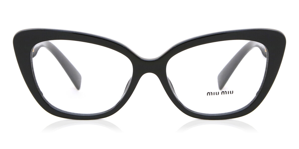 Image of Miu Miu MU05VV 1AB1O1 Óculos de Grau Pretos Feminino PRT