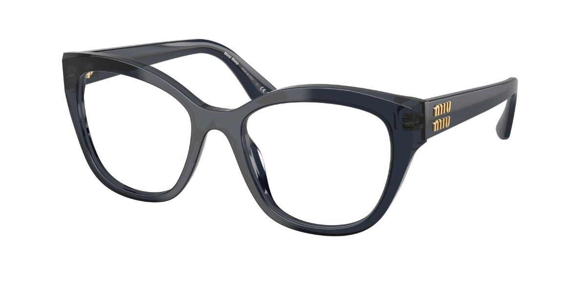 Image of Miu Miu MU05XV 08Q1O1 52 Niebieskie Damskie Okulary Korekcyjne PL