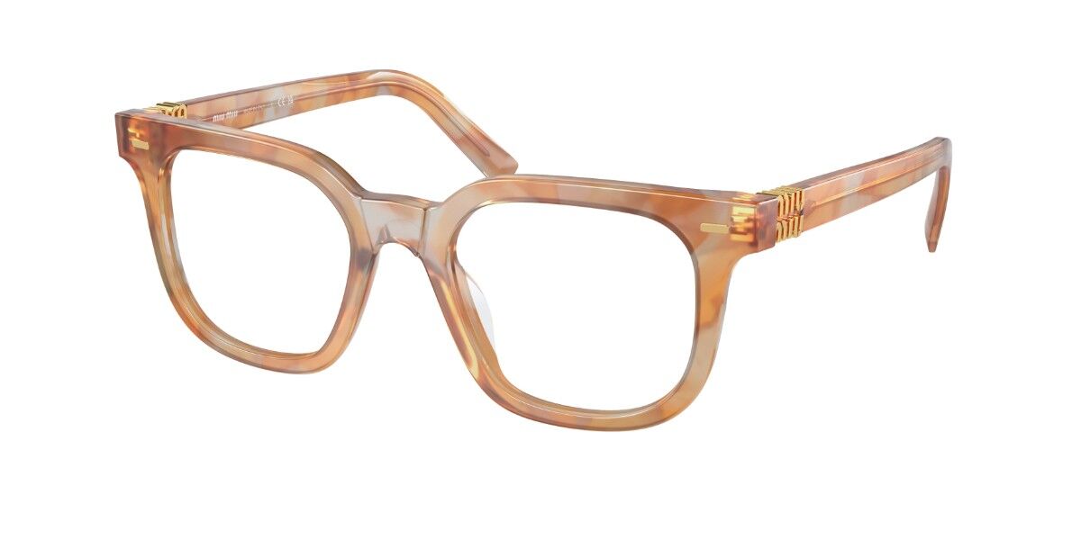 Image of Miu Miu MU06XV 13U1O1 Óculos de Grau Feminino Tortoiseshell BRLPT