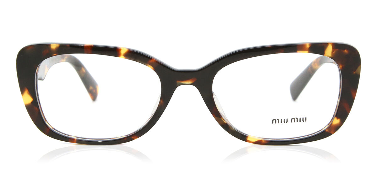 Image of Miu Miu MU07VV VAU1O1 Óculos de Grau Tortoiseshell Feminino BRLPT