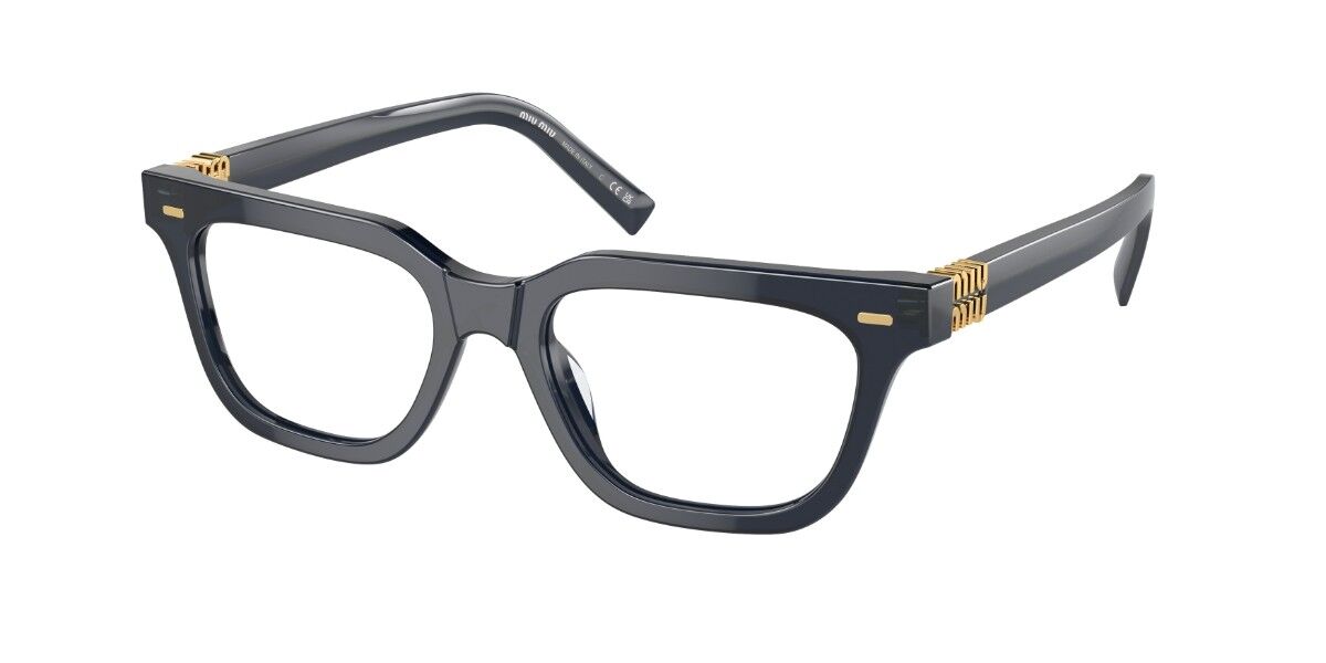 Image of Miu Miu MU07XV 08Q1O1 53 Niebieskie Damskie Okulary Korekcyjne PL