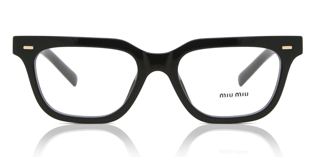 Image of Miu Miu MU07XV 16K1O1 Gafas Recetadas para Mujer Negras ESP