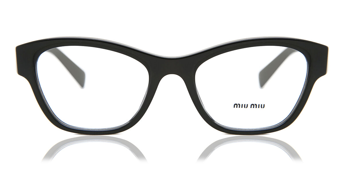 Image of Miu Miu MU08TV 1AB1O1 Gafas Recetadas para Mujer Negras ESP