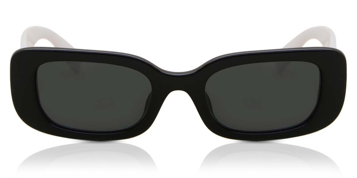 Image of Miu Miu MU08YS 1AB5S0 51 Lunettes De Soleil Femme Noires FR