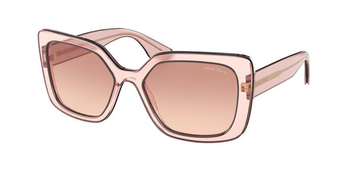 Image of Miu Miu MU09VS 01I0A5 55 Lunettes De Soleil Femme Roses FR