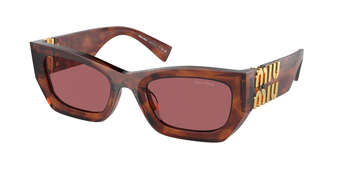 Image of Miu Miu MU09WS 11Q08S Gafas de Sol para Mujer Marrones ESP