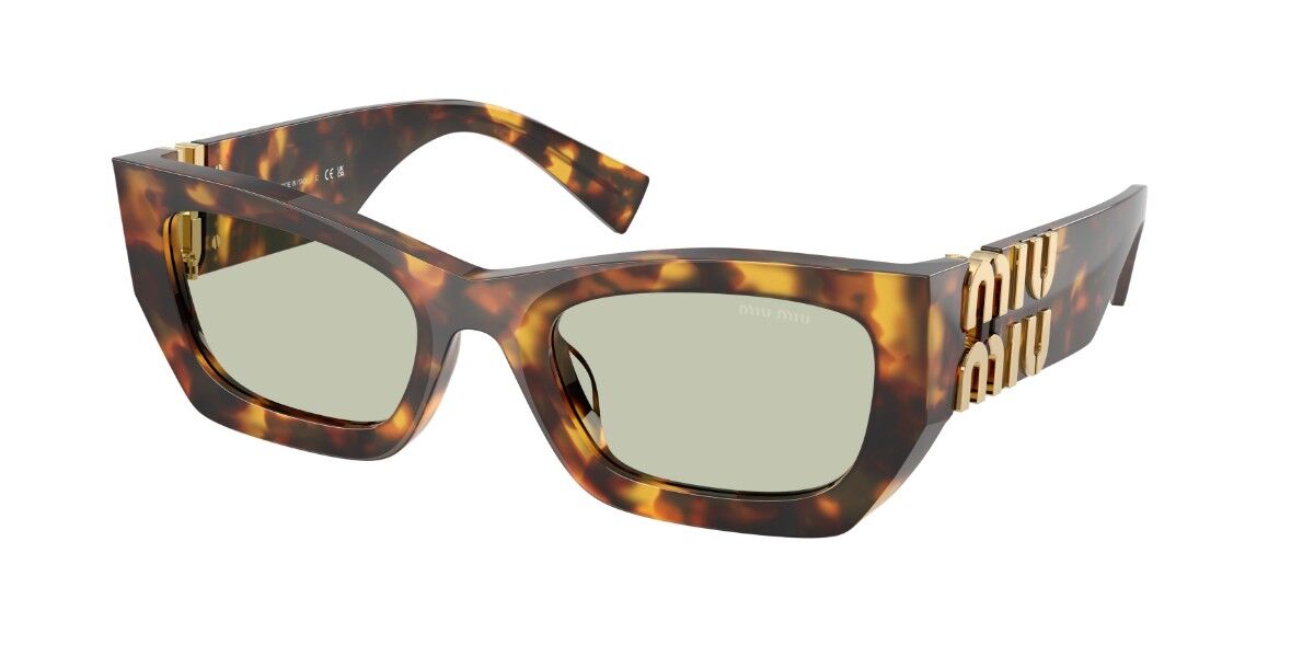 Image of Miu Miu MU09WS 14L50O 53 Lunettes De Soleil Femme Tortoiseshell FR