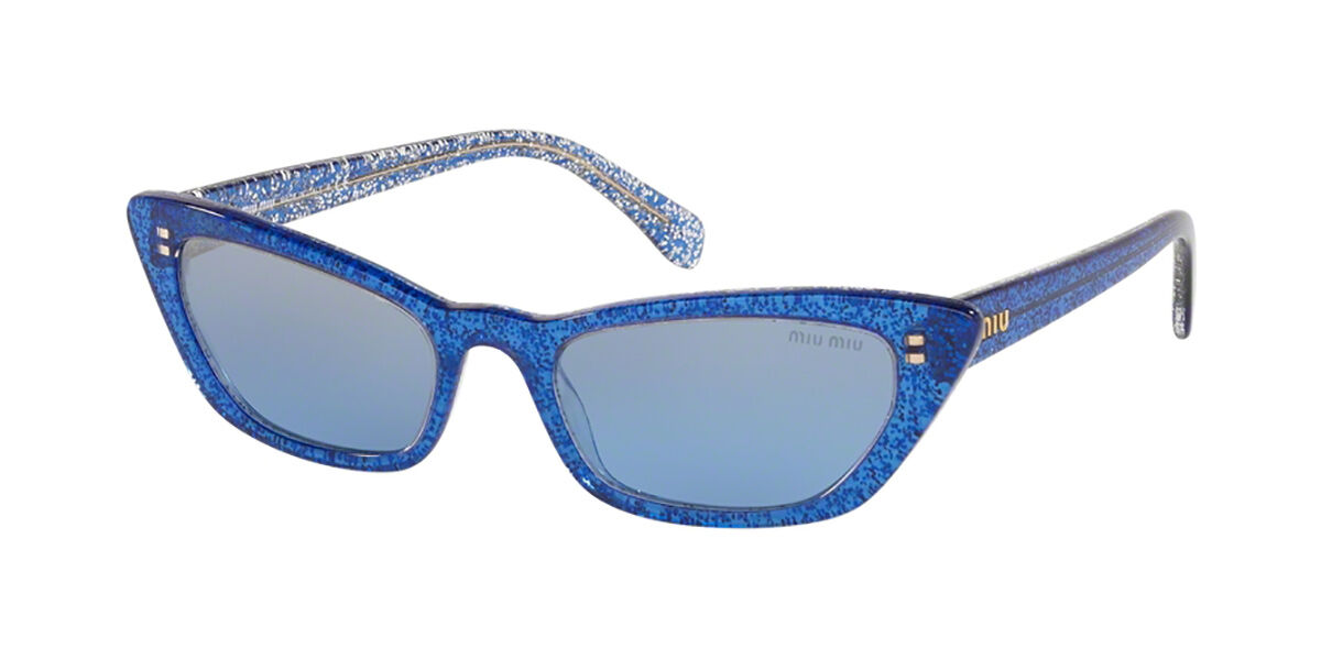 Image of Miu Miu MU10US 1452B2 Gafas de Sol para Mujer Azules ESP