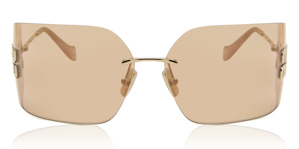 Image of Miu Miu MU54YS ZVN20F Gafas de Sol para Mujer Dorados ESP