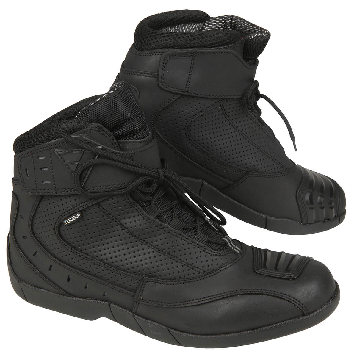 Image of Modeka Black Rider Boots Black Size 38 ID 4045765138359