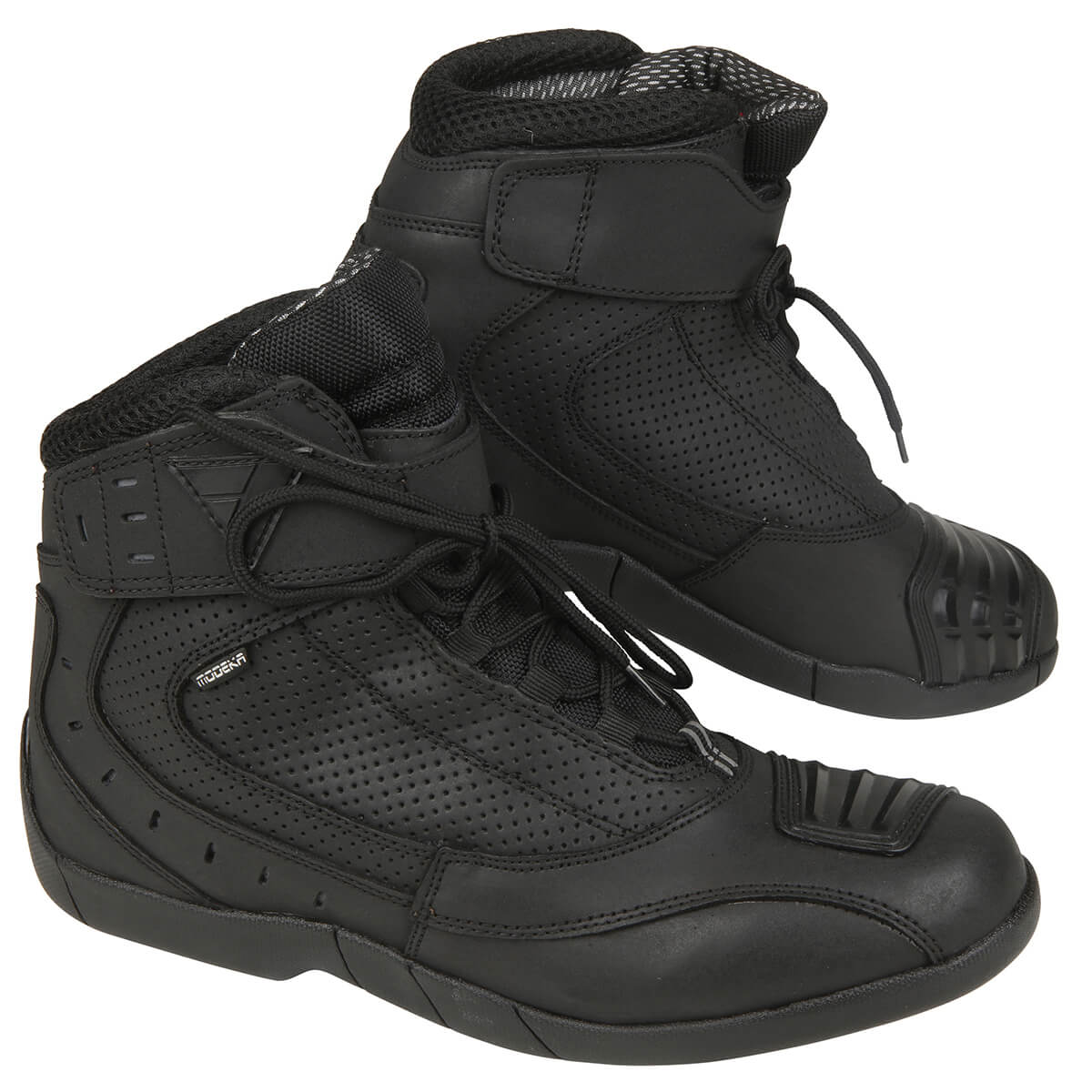 Image of Modeka Black Rider Noir Chaussures Taille 42