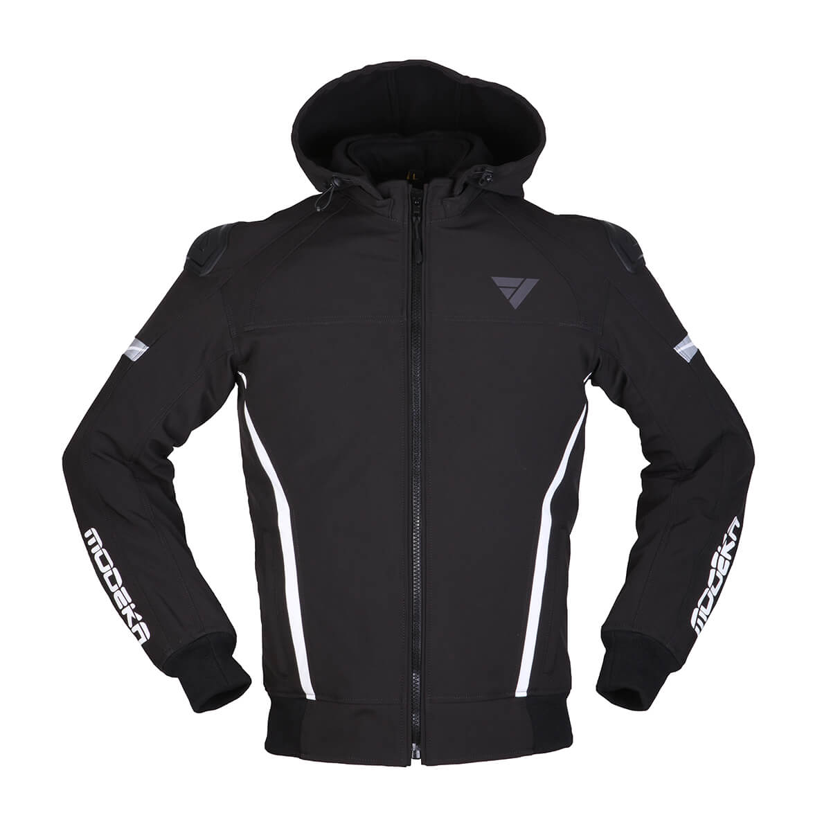 Image of Modeka Clarke Sport Jacket Black White Size L ID 4045765189498