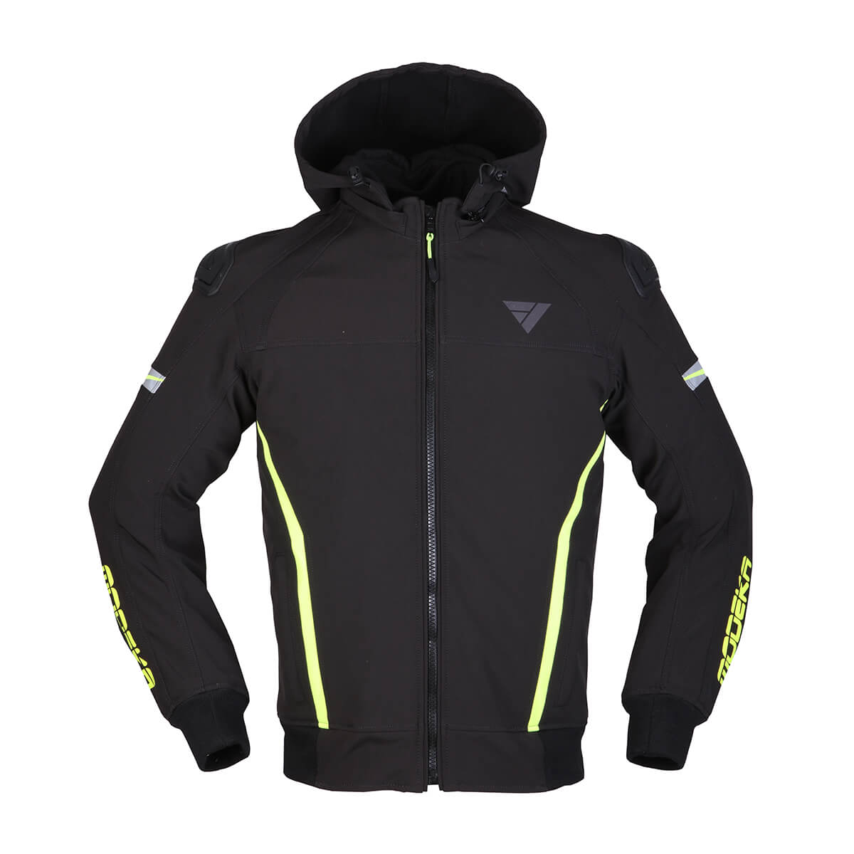 Image of Modeka Clarke Sport Jacket Black Yellow Size 2XL ID 4045765189580