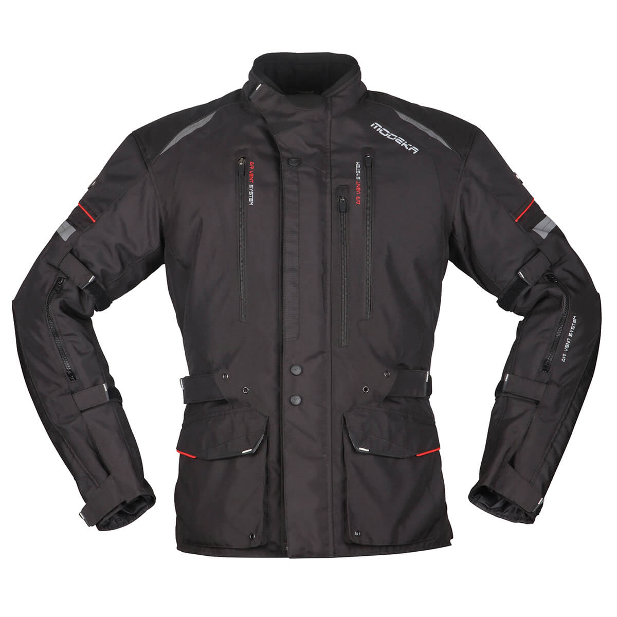 Image of Modeka Jacket Striker II Jacket Black Size XS ID 4045765162750