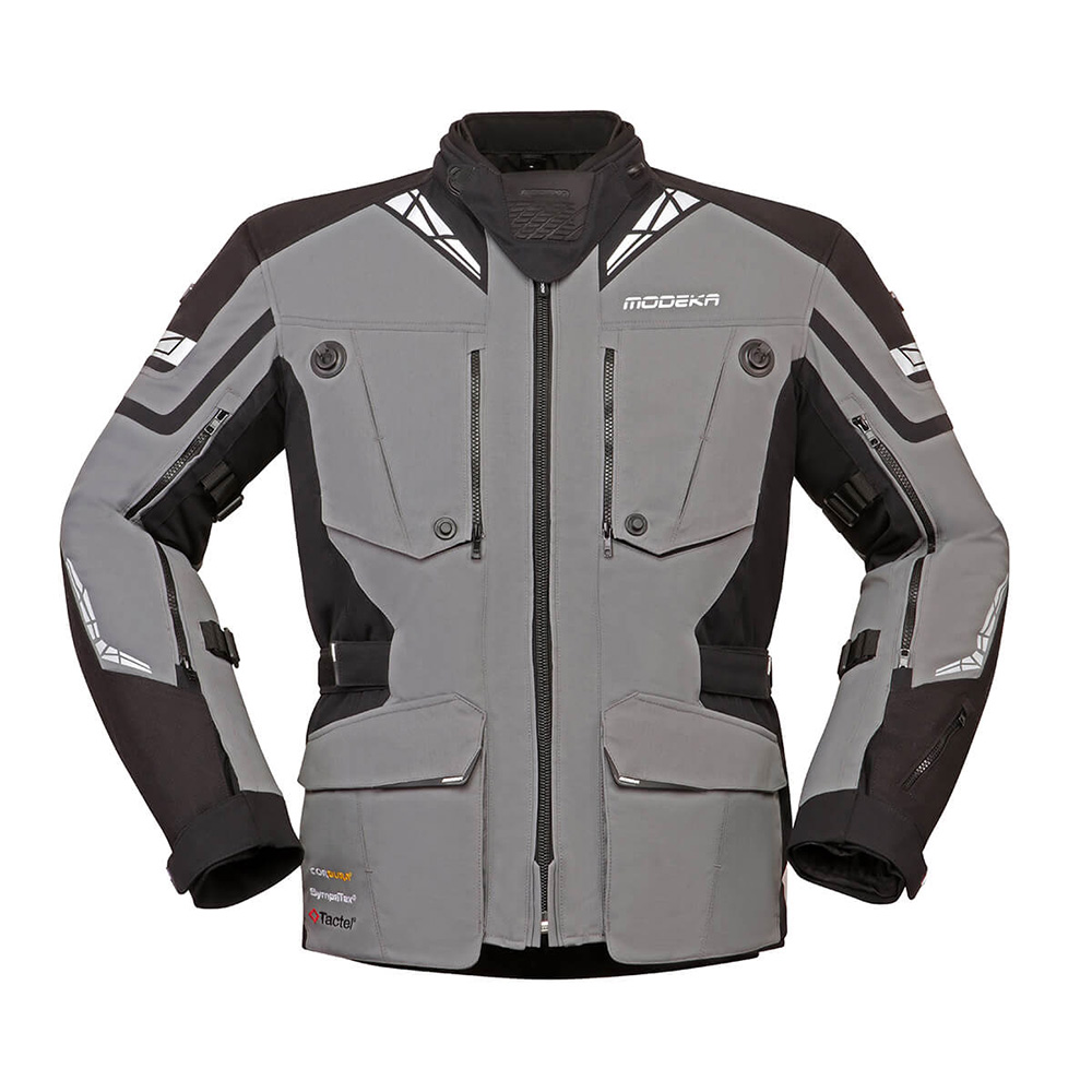 Image of Modeka Panamericana II Jacket Grey Black Size L EN