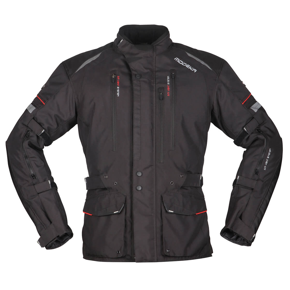 Image of Modeka Striker II Schwarz Jacke Größe 3XL