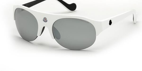Image of Moncler ML0050 21C Óculos de Sol Brancos Masculino BRLPT