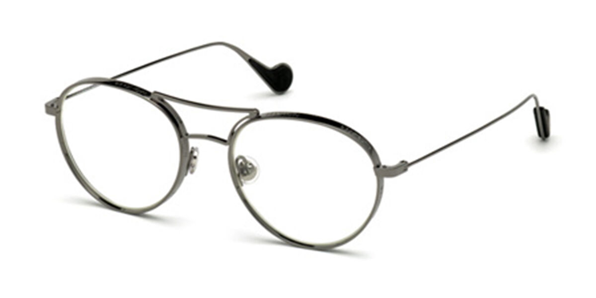 Image of Moncler ML0105 008 Óculos de Grau Cinzas Masculino PRT