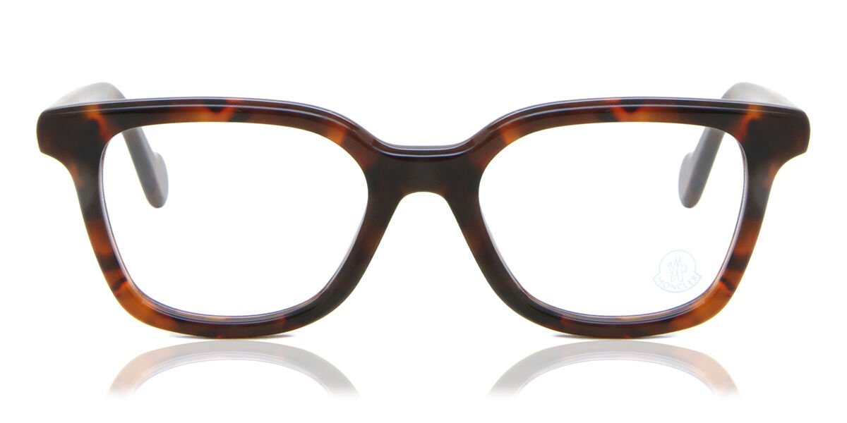 Image of Moncler ML5001 052 Óculos de Grau Tortoiseshell Feminino BRLPT