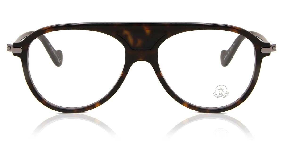 Image of Moncler ML5033 052 Óculos de Grau Tortoiseshell Masculino BRLPT