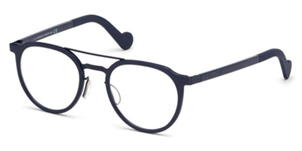 Image of Moncler ML5036 090 Óculos de Grau Azuis Masculino PRT