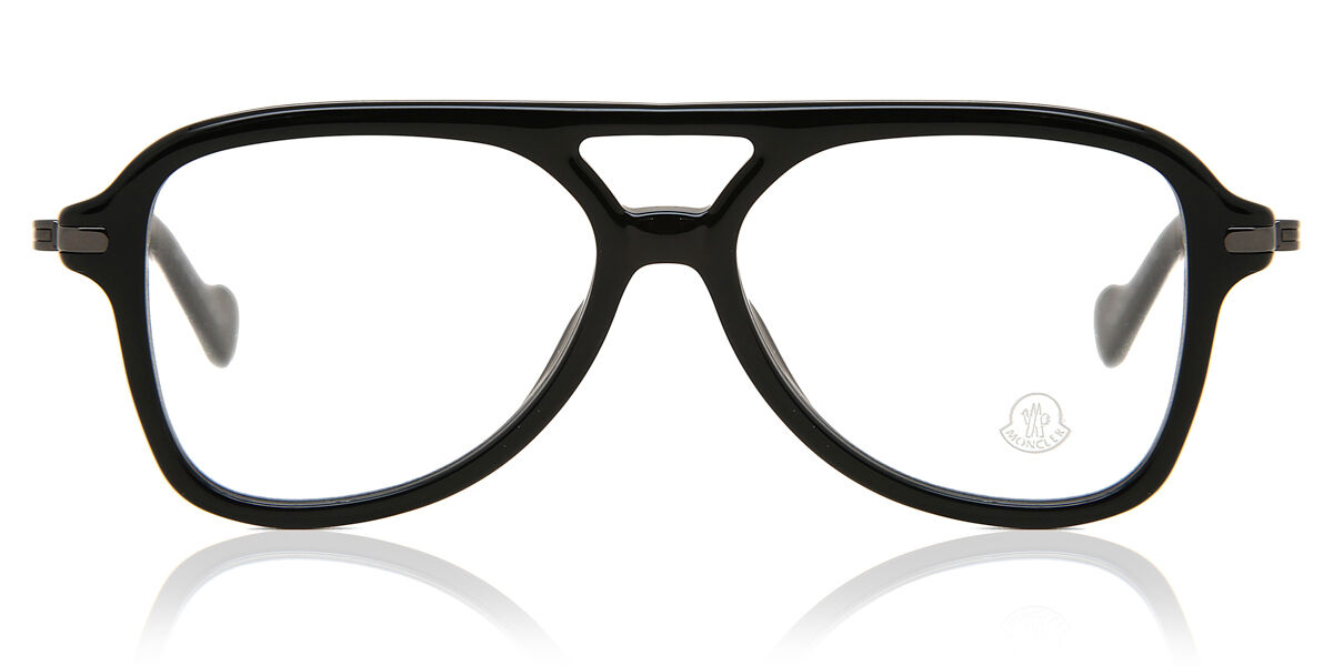 Image of Moncler ML5081 001 Óculos de Grau Pretos Masculino BRLPT