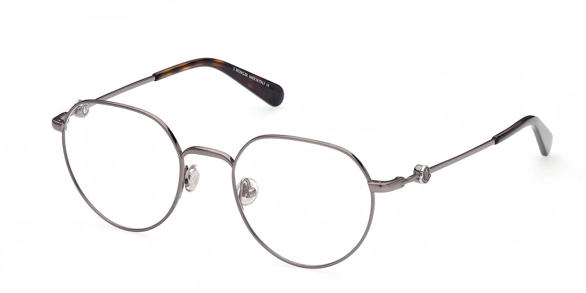 Image of Moncler ML5147 008 Óculos de Grau Gunmetal Masculino BRLPT