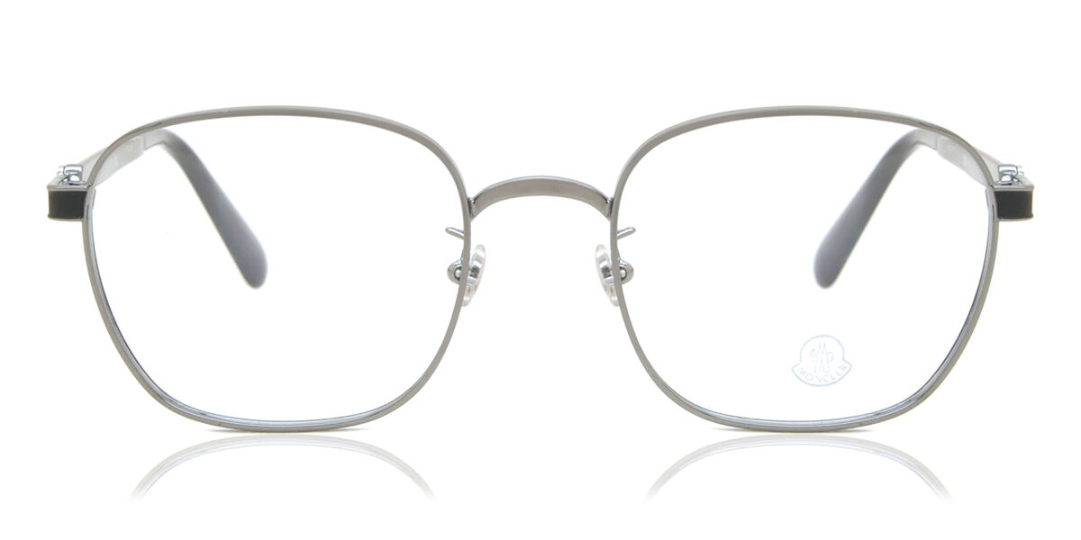 Image of Moncler ML5177-H 008 Óculos de Grau Prata Masculino BRLPT