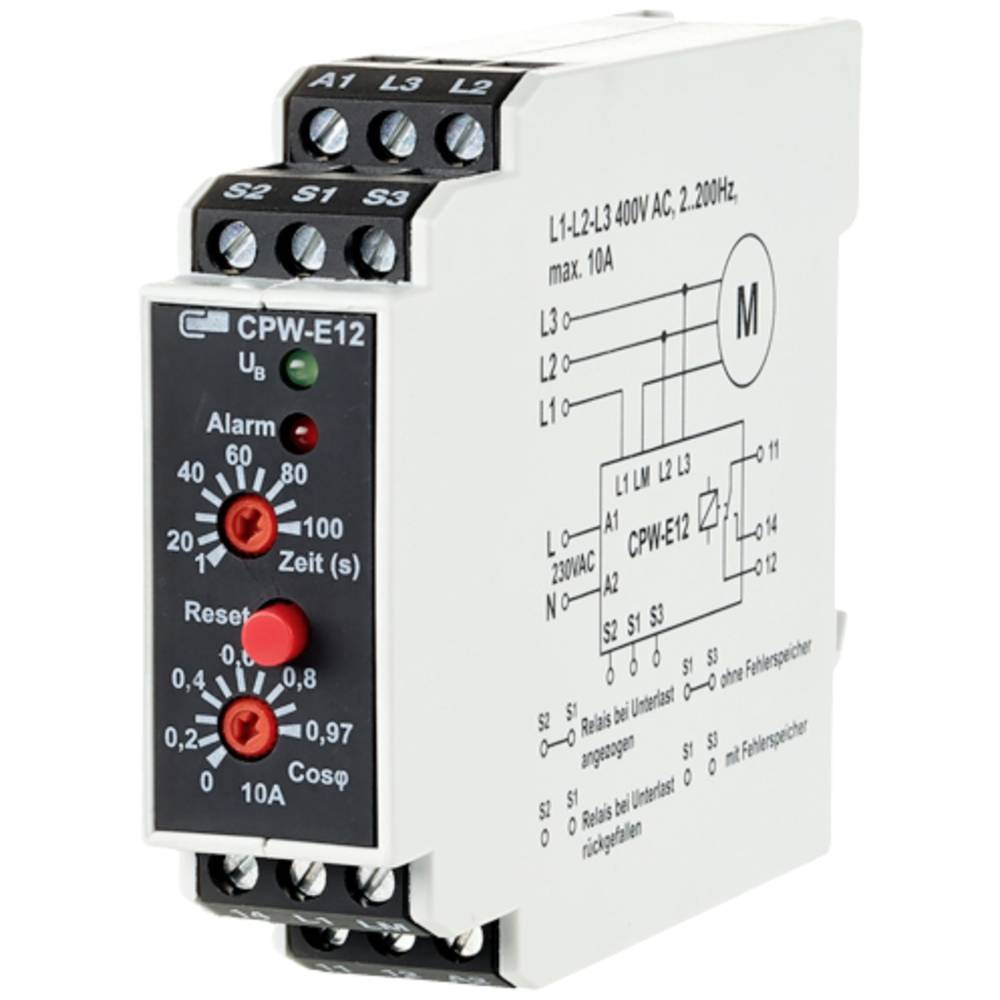 Image of Monitoring relay 230 V AC (max) 1 change-over Metz Connect 1102810520 1 pc(s)