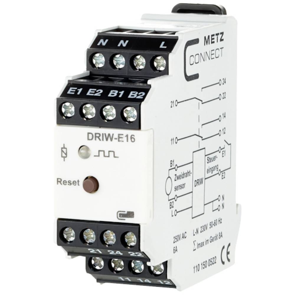 Image of Monitoring relay 230 V AC (max) 2 change-overs Metz Connect 1101500522 1 pc(s)