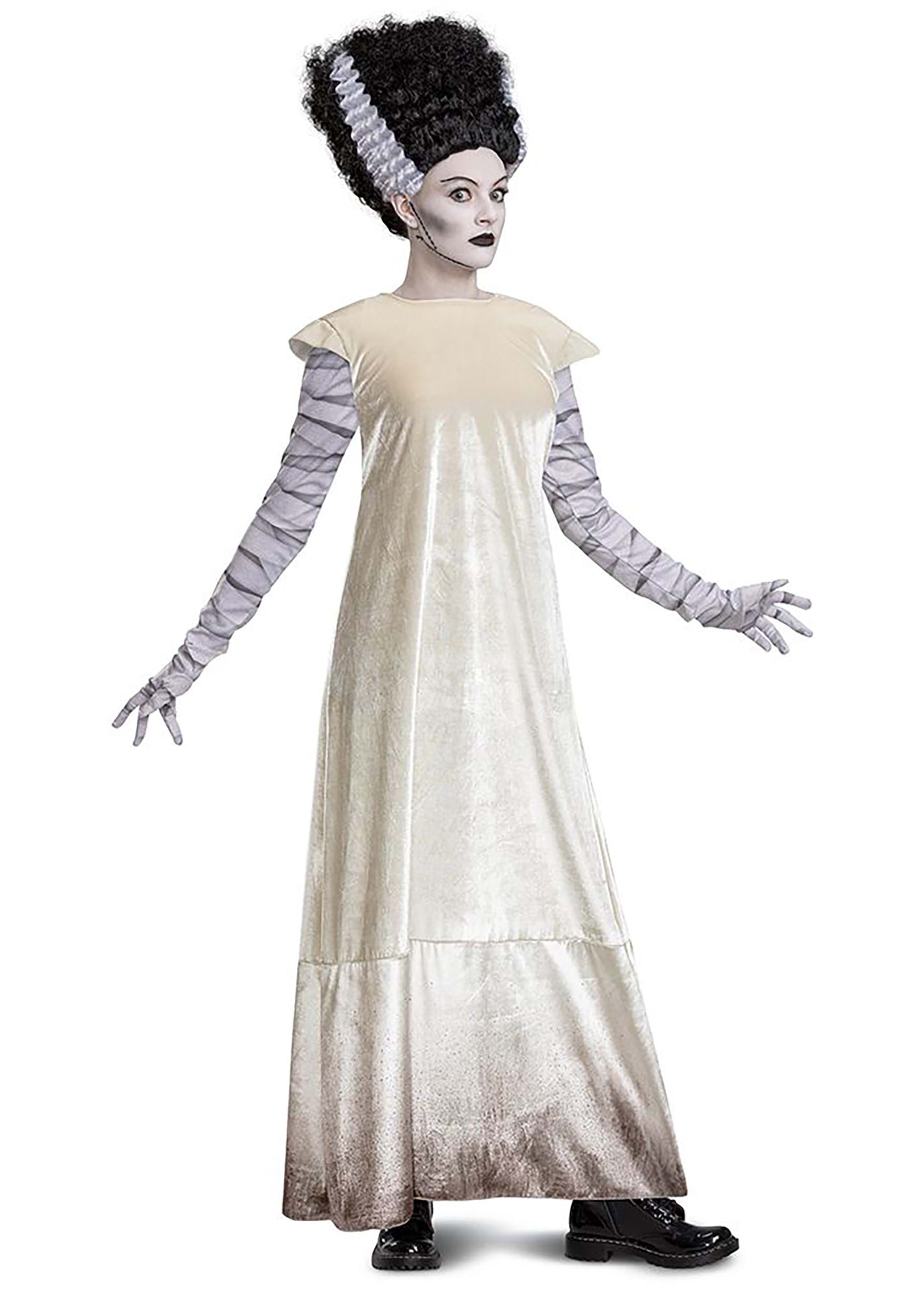 Image of Monsters Adult Deluxe Bride of Frankenstein Costume ID DI118759-M