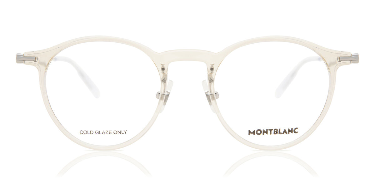 Image of Mont Blanc MB0099O 002 Gafas Recetadas para Hombre Marrones ESP