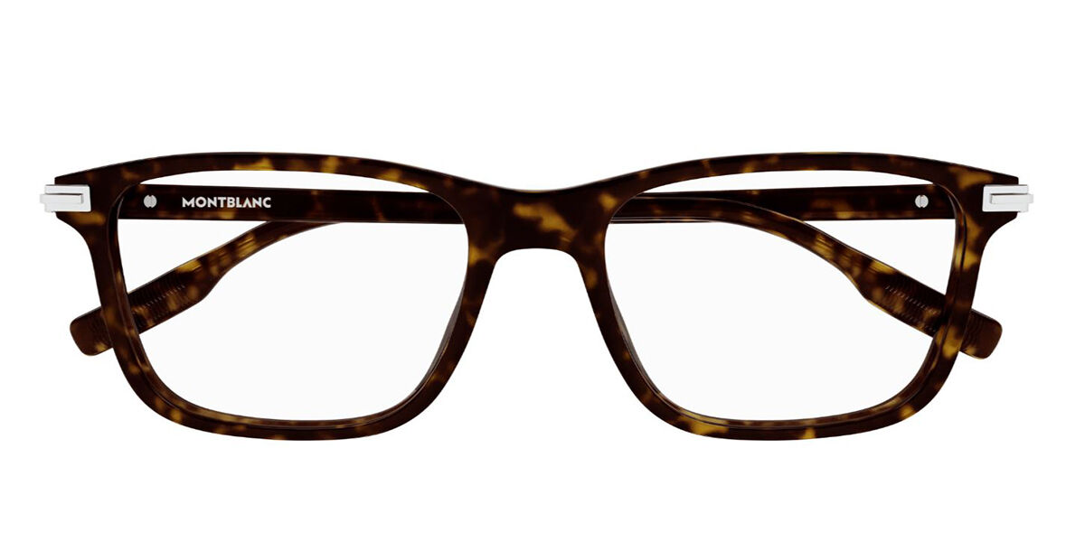 Image of Mont Blanc MB0277O 006 Óculos de Grau Tortoiseshell Masculino PRT