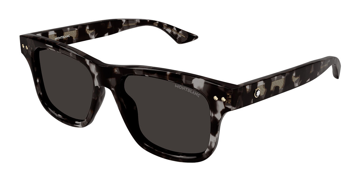 Image of Mont Blanc MB0319S 003 Óculos de Sol Tortoiseshell Masculino BRLPT