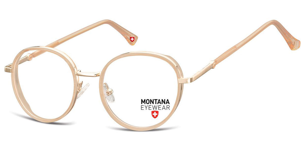 Image of Montana Óculos de Grau M-MTR582 M-MTR582E Óculos de Grau Marrons Masculino PRT