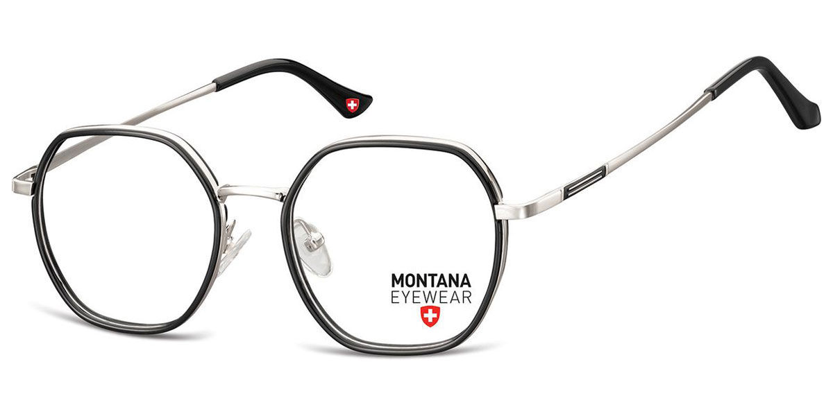 Image of Montana Óculos de Grau M-MTR583 M-MTR583F Óculos de Grau Pretos Masculino BRLPT