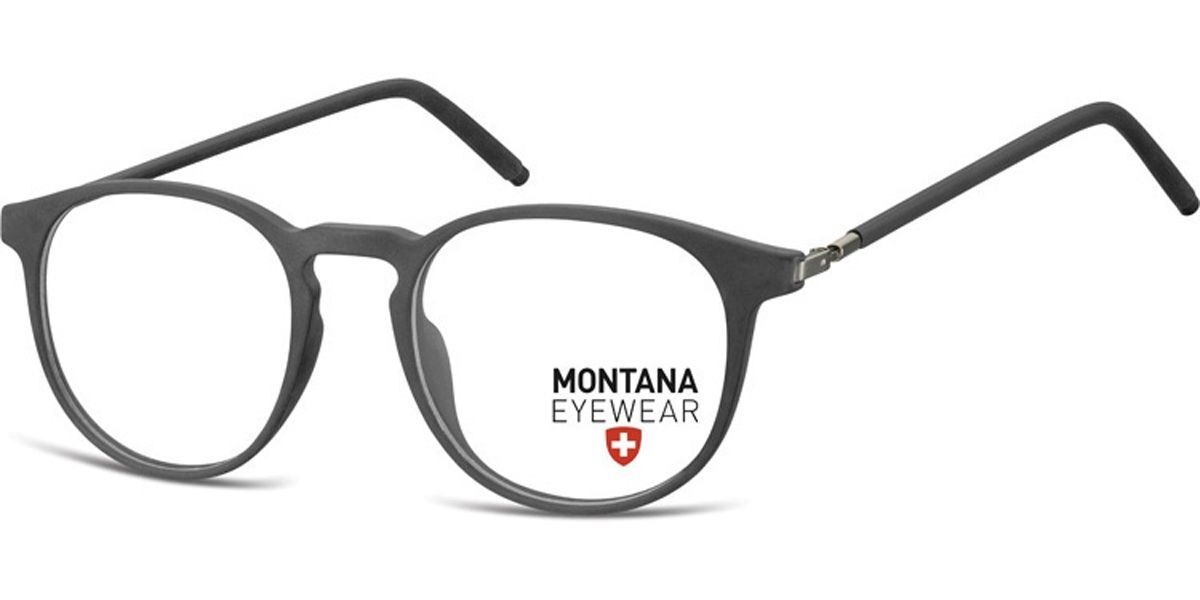 Image of Montana Óculos de Grau MA53 MA53 Óculos de Grau Pretos Masculino PRT