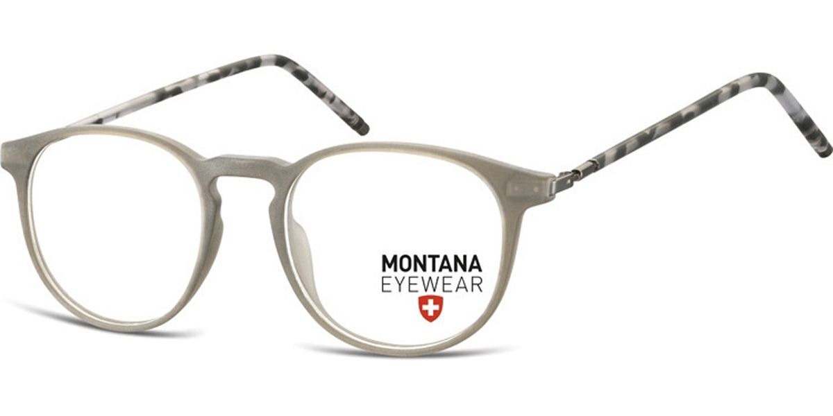 Image of Montana Óculos de Grau MA53 MA53A Óculos de Grau Cinzas Masculino PRT