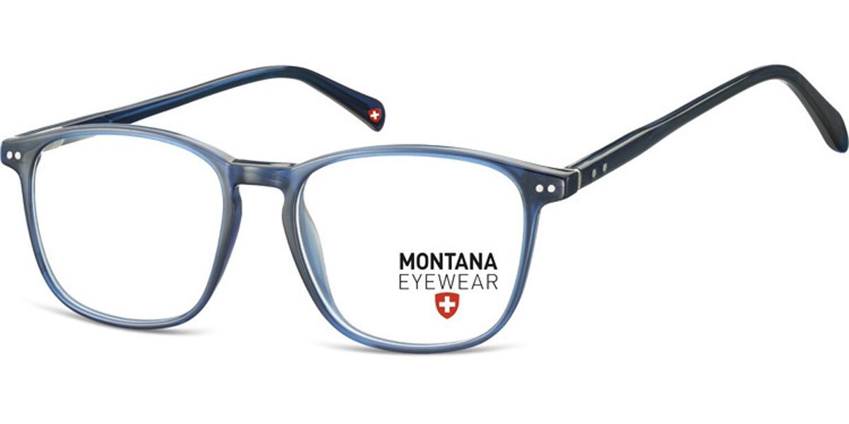 Image of Montana Óculos de Grau MA55 MA55D Óculos de Grau Azuis Masculino BRLPT
