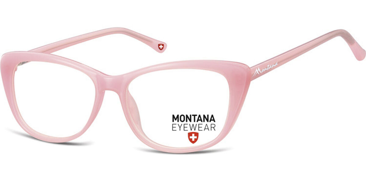 Image of Montana Óculos de Grau MA56 MA56B Óculos de Grau Cor-de-Rosa Feminino BRLPT