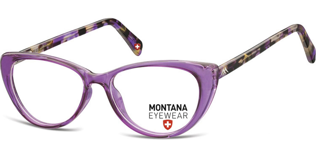 Image of Montana Óculos de Grau MA57 MA57D Óculos de Grau Purple Feminino BRLPT